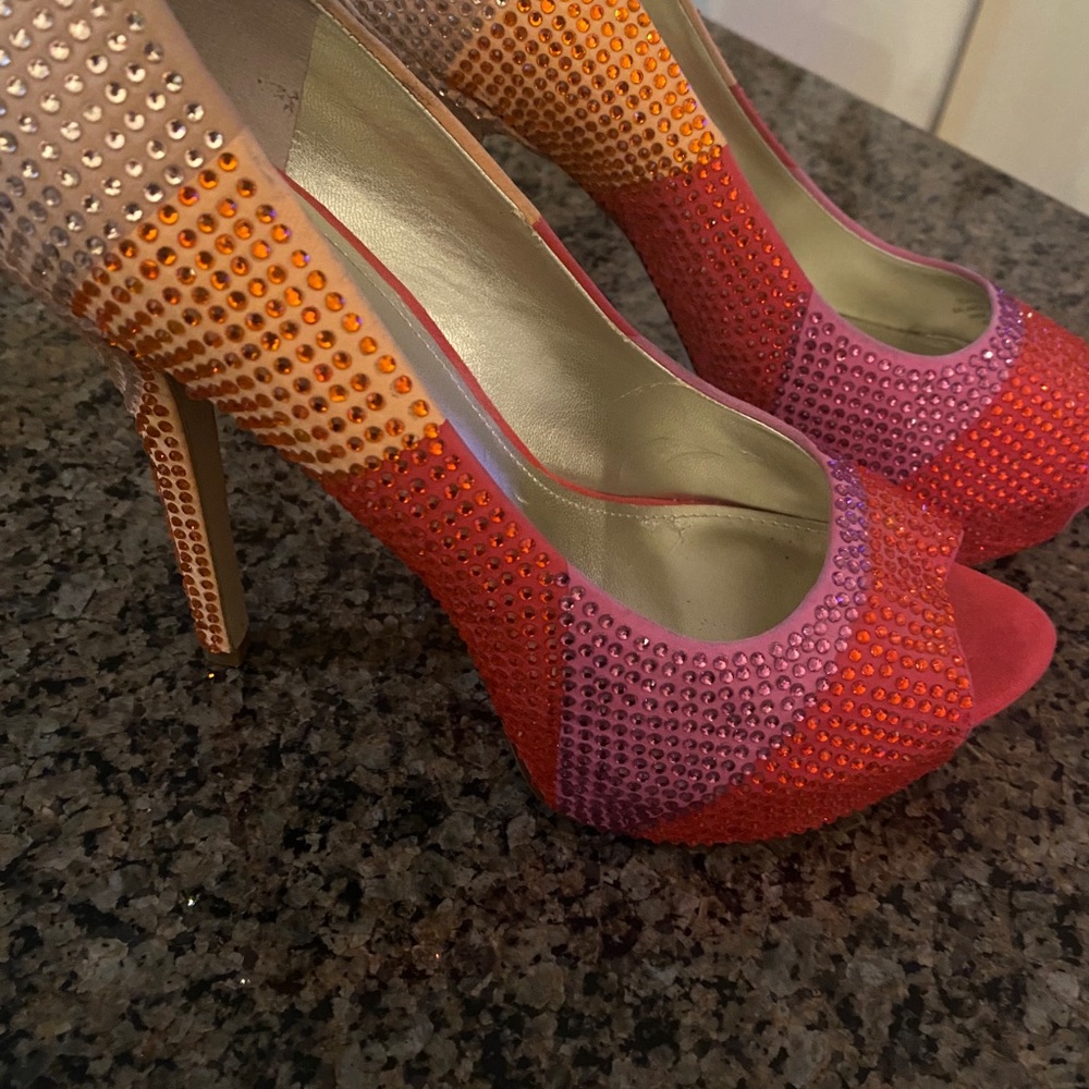 Enzo Angiolini Rhinestone Tonell Pumps - Picture 6 of 6